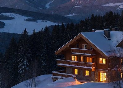 Alpine Lodge Winter Escape